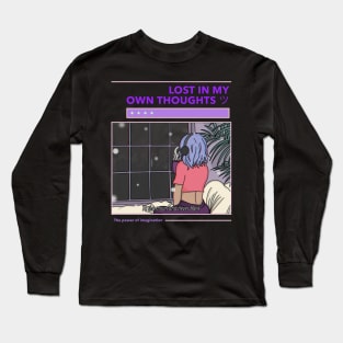 Lost in my own thoughts Long Sleeve T-Shirt